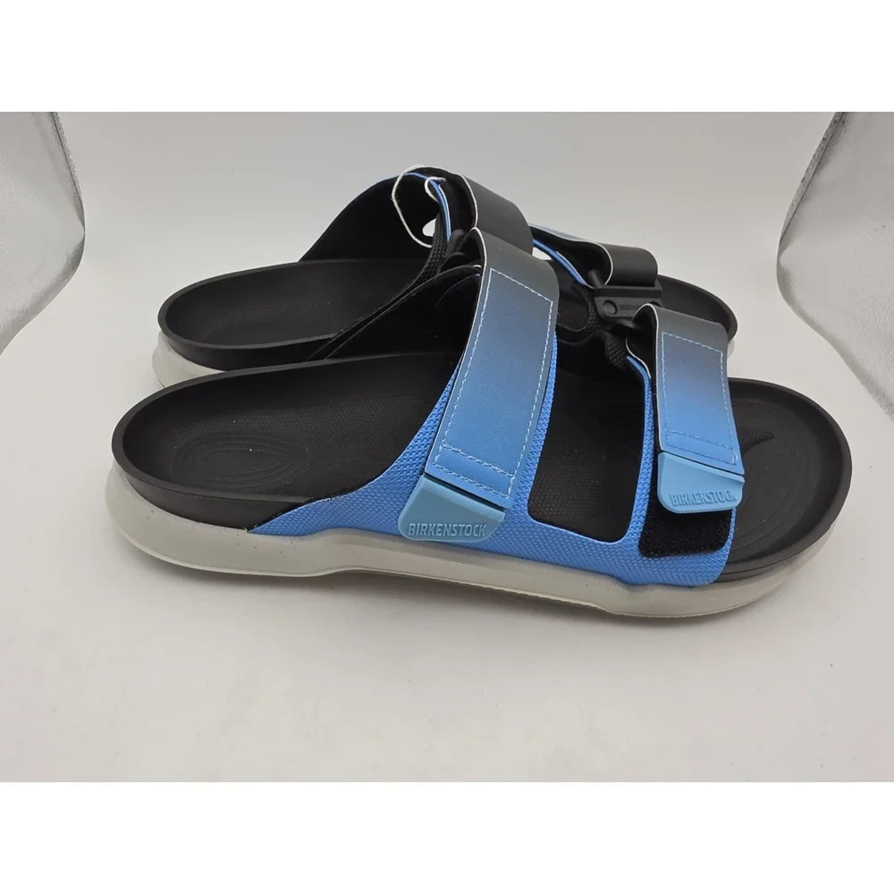 Birkenstock Atacama Birko-Flor Futura Sky Blue Trail Sandals Size 44/ Us 11
